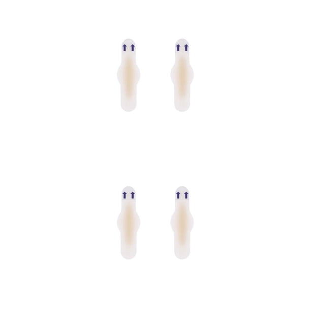 Sonducket Almohadillas protectoras de Gel para talón, 2 uds., pegatinas para zapatos, cojín protector, cintas autoadhesivas para pieles, 20*65mm 2piezas