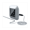 thumbnail image 1 of Digital Touch Screen Kitchen Thermometer for Meat Poultry Fish Long Wired Probe Cooking in Frying Pan Oven Smoker BBQ, 1 of 8