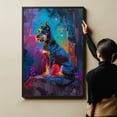 thumbnail image 6 of Standard Schnauzer Dog Watercolor Art Poster - Standard Schnauzer Dog Canvas Wall Art For Bedroom Decor - Wall Art Bedroom Aesthetic - New Home Gift Ideas, 6 of 6