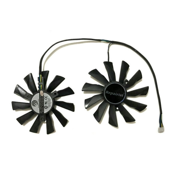 2Pcs/Set PLD10010S12HH Graphics Card Fan For GTX780 GTX770 GTX 750 760 770 780 Twin Frozr IV VGA Replace