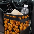 thumbnail image 6 of Basketball Foldable Car Trash Can with Lid, Leak-proof Mini Garbage Bin, Hanging Storage Bag, 6 of 6