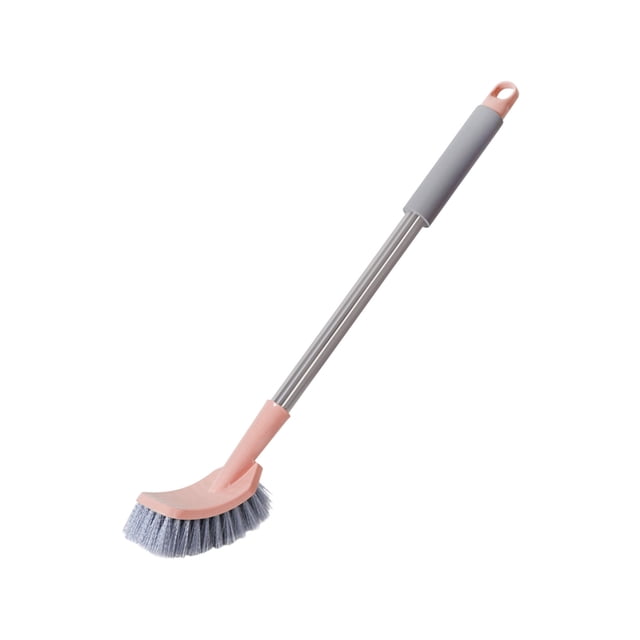 pstuiky Cepillo de inodoro de esponja doméstica con mango largo para una limpieza sin rincones muertos. Cepillo de inodoro colgante suave para el baño.
