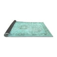 thumbnail image 2 of Ahgly Company Indoor Rectangle Persian Light Blue Traditional Area Rugs, 5' x 8', 2 of 4