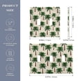 thumbnail image 2 of Yayeee Toggle Light Switch Wall Plate 3-Gang 6.37"x4.48" Decorative Outlet Cover, Yellow Palm Tree Pattern, 2 of 7