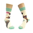 thumbnail image 3 of Long Necked Animals Wearing Glasses Socks from the Sock Panda (Adult Small - Shoe Sizes 2-5), 3 of 6