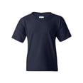 thumbnail image 1 of Gildan Youth Heavy Cotton 100% Camiseta de algodón 20F Azul marino XS Gildan 5000B, 1 of 1