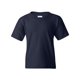 thumbnail image 1 of Gildan Youth Heavy Cotton 100% Camiseta de algodón 20F Azul marino XS Gildan 5000B, 1 of 1
