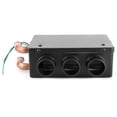 thumbnail image 1 of Calentador de coche portátil de 12 V y 50 W con 3 orificios, calentamiento rápido para el invierno, eliminación de escarcha, bajo nivel de ruido, 1 of 15
