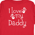 thumbnail image 4 of Inktastic I Love My Daddy Fathers Day Boys or Girls Long Sleeve Toddler T-Shirt, 4 of 5