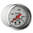 thumbnail image 3 of Auto Meter 200772-35 - Marine 2.06" Chrome In-Dash Mount Mechanical Water Pressure Gauge, 3 of 3