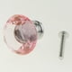 thumbnail image 3 of 10 Unids Crystal Glass pequeña sala Perilla Tirón de Puerta de Hardware para pequeña sala Cajón Pecho Bin Dresser Armario 30mm Rosa, 3 of 8