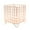 Rose Gold, variant on Shoreew Iron Storage Rack Hollow Out Large Capacity Stainless Iron Wire Mesh Storage Basket Home Office Bathroom Desktop Case Organizer