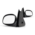 thumbnail image 5 of For Ford F-150 1997 98 99 00 01 2002 Driver and Passenger Side | Pair Door Mirror | Manual | Paint to Match | Replacement For F85Z17683BAA, XL1Z17D743AAA | FO1320178, FO1320134, 5 of 9