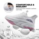 thumbnail image 3 of Zapatillas Deportivas Slip-On para Mujer ALLSWIFIT Gris Claro y Morado, 3 of 8