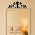 thumbnail image 2 of 1PCS Art Deco Metal Iris Scroll Wall Hanging Must-Have Indoor Decor 20-inch, 2 of 5