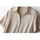 thumbnail image 5 of 2023 Nuevo vestido de seda real de lujo asimétrico de color sólido vestidos de verano para mujer, 5 of 5