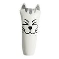 thumbnail image 5 of Golf Head Covers Equipment Mallet Putter Cat Pattern PU Leather Accessories Golf Straight White, 5 of 8