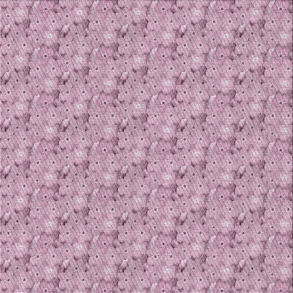 Ahgly Company Machine Washable Indoor Square Transitional Bashful Pink Area Rugs, 3' Square