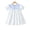 White, variant on 3T Baby Girls Dress 4T Girls Short Sleeve Dress Peter-Pan Collar Bubble Sleeve Toddler Girls Summer Floral Dress Apricot