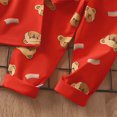 thumbnail image 6 of NOLDARES Newborn Infant Baby Girl Clothes Outfits Fall Winter Long Sleeve Sweatshirts Pants Cute Baby Girl Outfits Set(Watermelon Red,7-8 Y), 6 of 6