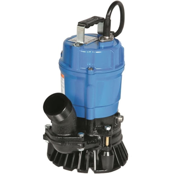 Tsurumi HS3.75S 115V Semi-Vortex Submersible Manual Electric Trash Sump Pump