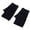 Black, variant on WREESH Women's Fingerless Winter Knitted Warm Gloves Half Finger Open Finger Arm Covers for Comfort and Warmth Black