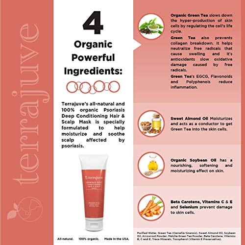 Terrajuve - Psoriasis Hair and Scalp Mask Conditioner Healing Treatment
