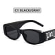 thumbnail image 2 of Gafas de sol cuadradas con montura pequeña Vintage para hombre y mujer, lentes de sol de marca de lujo a la moda, estilo Punk, Hip Hop, Uv400, 2 of 2