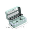 thumbnail image 3 of Bluetooth Earbuds 5.2 Wireless Mirror Display Charging Case, Clear Call, Sweatproof, Touch Control, 30mAh Battery for Sports Running, 3 of 6