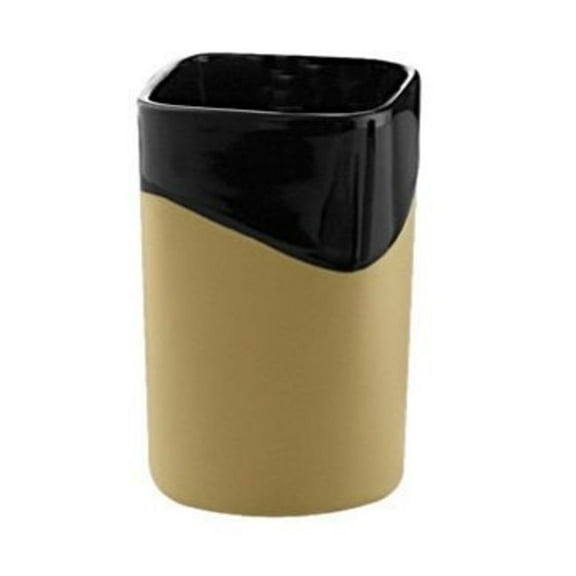 Nameeks 7110 Gedy Free Standing Tooth Brush Holder - Black