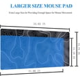 thumbnail image 3 of Gaming Mouse Pad XXL Extended Large Desk Pad Mat 34.65 x 15.75 Inches Keyboard Laptop Computer Mousepad with Non-Slip Base Stitched Edge for Home Office Gaming Work, 3 of 4