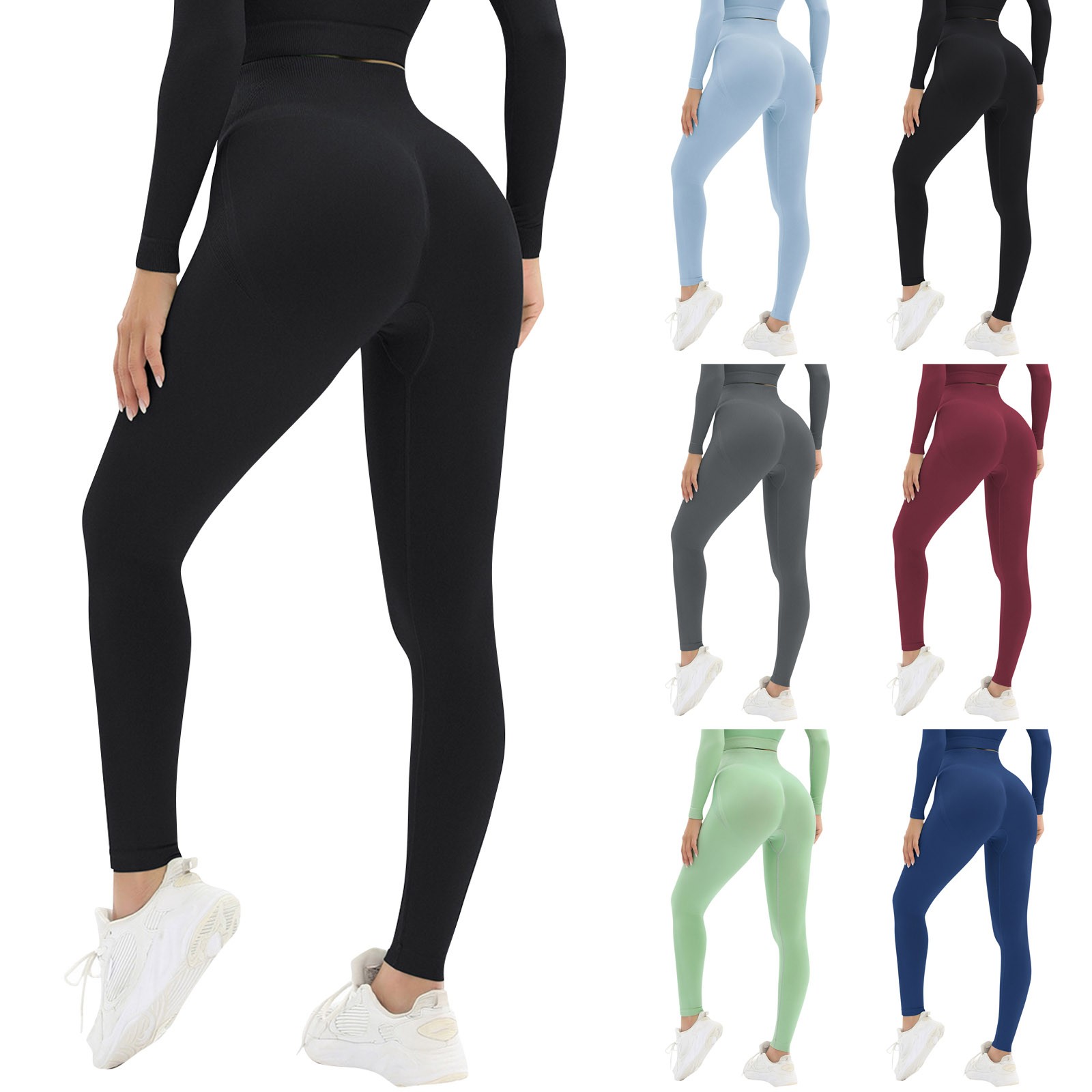 Foraging dimple Women's Yoga Pants Women's Leisure Seamless Slim Fit