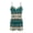Azte Tribal Horse, variant on Womens Summer Casual Sleeveless Romper Soft Loose Shorts Jumpsuit, Lightweight Beach Vacation Outfits 2026 with Front Pockets, Abstract Floral Leopard Print, Size L