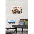 thumbnail image 2 of Marvel Comics - Marvel 80th Anniversary - Heroes Wall Poster, 14.725" x 22.375", 2 of 3