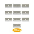 thumbnail image 1 of 100 Pcs Car Safety Scraper Window Cleaning Phone Replacement carbon steel, which Universal Automobile Sticker Paint Remover, 1 of 9