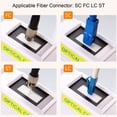 thumbnail image 4 of Caja Limpiadora De Fibra, ABS Blanco De Caja De Limpieza De Fibra óptica SC FC ST LC Para Oficina, 4 of 7