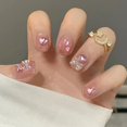 thumbnail image 1 of Sailor Moon Nail Wear Finish 24 Piezas Short Love Lentejuelas Nude Color Transparente Parche De Uñas Falsas Gao Jinjia unisex, 1 of 1