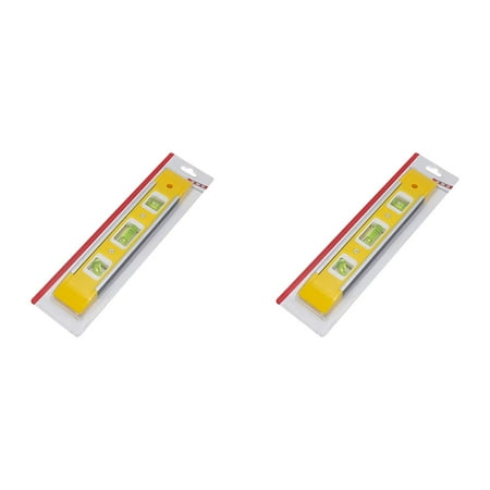 

2PCS NGHnuifg Level Horizontal Vertical Bubble Measurement Carpenter Hand Tool Mini Level Small Pocket Strong Level Gauge Ruler Level(Liquid Solution Welding Smart Gauge Table Saw *2PCS