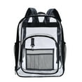 thumbnail image 2 of EQWLJWE Clear Mini Backpack Approved Clear Backpack Small for Work, Travel, Concert, Beach & Sports, 2 of 4