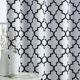thumbnail image 4 of THD Royal Lattice Decorative Privacy Room Darkening Grommet Window Drapes Curtain Panels - Pair, 4 of 7