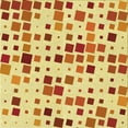 thumbnail image 1 of Ahgly Company Indoor Square Patterned Papaya Orange Area Rugs, 5' Square, 1 of 1