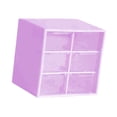 thumbnail image 3 of Organizador de cajones pequeño para escritorio, caja de almacenamiento de escritorio, caja de almacenamiento de joyas, caja organizadora de cuentas Púrpura, 3 of 8