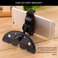 thumbnail image 3 of Car CD Slot Cell Phone Mount Holder Stand Cradle For  5SE 6S Mobile Phone and GPS Bracket Stand, 3 of 6