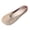 Beige, variant on Wensltd Women Solid Color Flat Shoes Comfy Round Toe Casual Mary Jane for Daily Walking