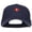Navy, variant on New Mexico Flag Logo Embroidered Low Cap - Yellow OSFM
