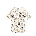 thumbnail image 5 of Dog Birthday Shirt Cute Dog Clothes Pet Printed Apparel Lightweight Breathable Dog Apparel & Accessories for Pet Birthday Party Dog Gifts for Women Light Brown, 1 Pack, 5 of 5