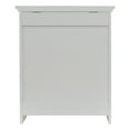thumbnail image 4 of Redmon 11.25 x 18 x 23.25 Inch Contemporary Shaker Style Hamper, White, 4 of 4