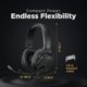 thumbnail image 3 of Auriculares Gaming Lenovo H110 con drivers de 50 mm y micrófono, 3 of 8