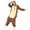 Brown, variant on Inleife Fashion Cute Long Sleeve Jumpsuit Pajamas Winter Fleece Couple Home Clothes Adult Jumpsuit Pants