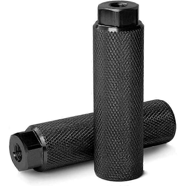 2PCS Bike Foot Pegs Aluminum Alloy Anti-Skid Lead Bicycle Foot Rest Stunt Pegs, BMX Anti-slip Rear Feet Pedals.
